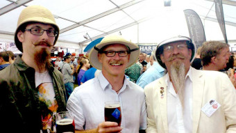 Colin, Andy and myself enjoyed a vast amount of attention - Click to enlarge
