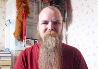 Paul's four and a half year beard - Click to enlarge picture