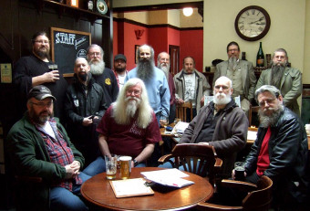 Members at The Queens Head, Kings Cross on March 2nd