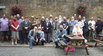 The Midsummer Beardness 2013 Group photo - Click to enlarge