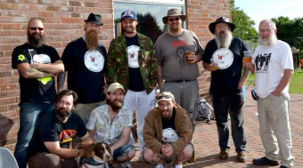 MThe Wessex Beardsmen and Friends at the Thorncombe Cider Festival - Click to enlarge